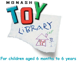 monash toy library logo